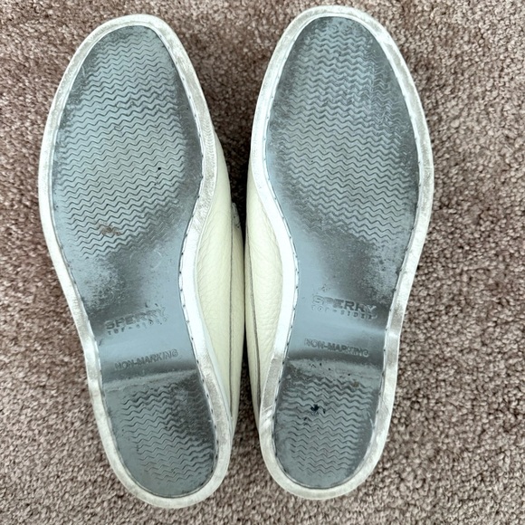 Sperry Top-Sider Slip-On Leather Seaside Charm Mules Flat - Picture 9 of 10